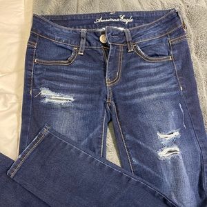 AE Ripped Jeggings Jeans